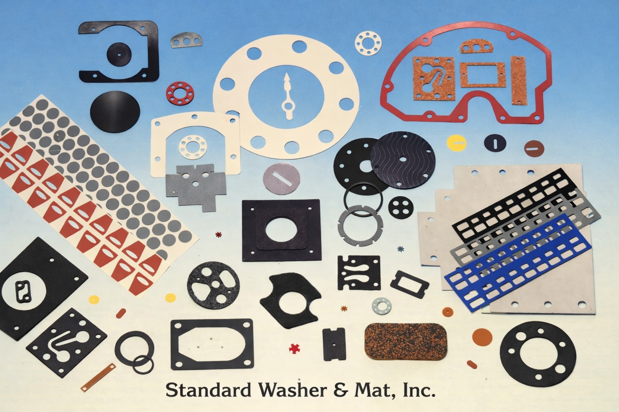 Standard Washer & Mat fabricated parts and gasket examples